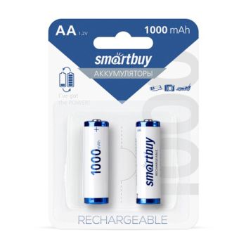 Аккумулятор Smartbuy AA (HR06) 1000mAh 2BL Аккумулятор Smartbuy AA (HR06) 1000mAh 2BL