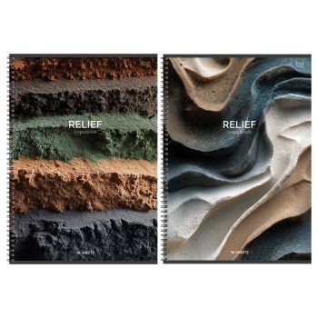 Тетрадь 96л., А4, линия, на гребне BG 