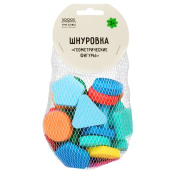 Развивающая игрушка ТРИ СОВЫ Шнуровка Развивающая игрушка ТРИ СОВЫ Шнуровка