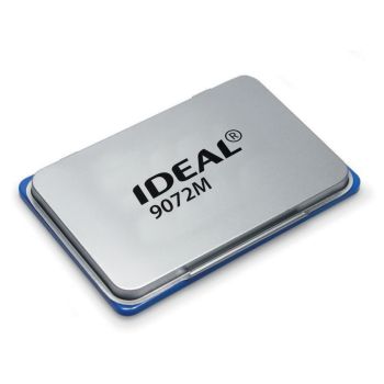Штемпельная подушка Ideal, 110*70мм, синяя, металлическая (190089) Штемпельная подушка Ideal, 110*70мм, синяя, металлическая (190089)