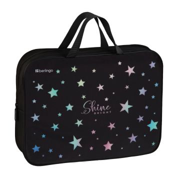 Папка текстильная с ручками 1 отделение, А4 Berlingo 