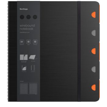 Бизнес-тетрадь А4+, 80л., Berlingo Бизнес-тетрадь А4+, 80л., Berlingo