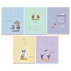 Тетрадь 12л., клетка BG "Эксклюзив. Путешествие птенцов", выб. лак