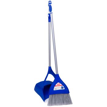 Совок для мусора OfficeClean Professional со щеткой-сметкой, складной, метал. ручка 66см, резин. кромка Совок для мусора OfficeClean Professional со щеткой-сметкой, складной, метал. ручка 66см, резин. кромка