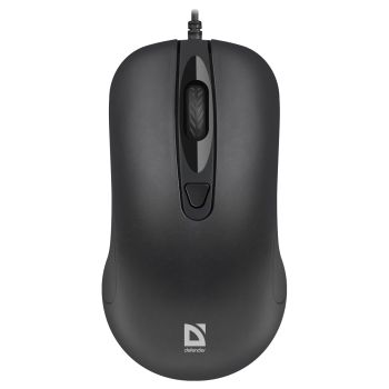 Мышь Defender Classic MB-230, USB, черный, 3btn+Roll Мышь Defender Classic MB-230, USB, черный, 3btn+Roll