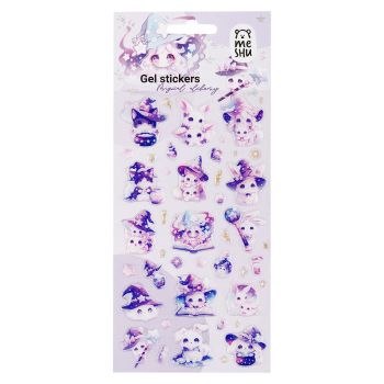 Наклейки гелевые MESHU  