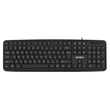 Клавиатура Sven KB-S230, USB, черный Клавиатура Sven KB-S230, USB, черный