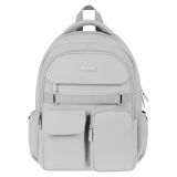 Рюкзак Berlingo U2 "Silver" 40*28*15см, 2 отделения, 5 карманов, эргономичная спинка