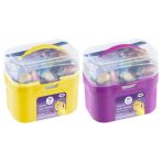 Тесто для лепки Гамма "Малыш", 25 брусков, 12 цветов, 625г, стек, пластиковый контейнер, т/у