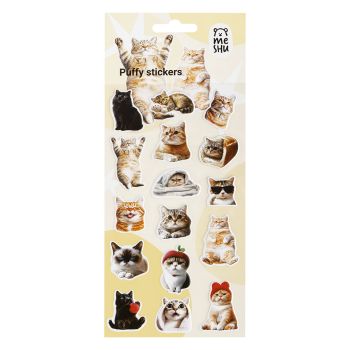 Наклейки объемные MESHU 