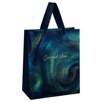 Пакет подарочный 26*32*12см MESHU 