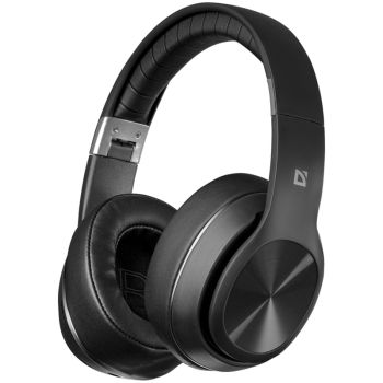 Наушники с микрофоном беспроводные Defender FreeMotion B540, Bluetooth, складные, MicroSD, FM, разъем Micro-USB, черный Наушники с микрофоном беспроводные Defender FreeMotion B540, Bluetooth, складные, MicroSD, FM, разъем Micro-USB, черный