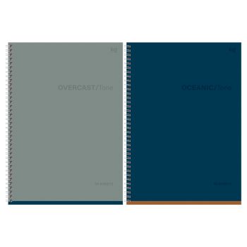 Тетрадь 96л., А4, клетка, на гребне BG 