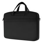 Сумка для ноутбука 15,6" Först "Statement", полиэстер, черный, противоударный слой, внешнее отделение