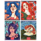 Тетрадь 48л., А5, клетка Greenwich Line "Украшения", матовая ламинация, тиснение фольгой, 70г/м2