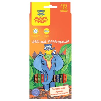 Карандаши цветные Мульти-Пульти Карандаши цветные Мульти-Пульти