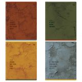 Тетрадь 48л., А5, клетка BG "Cтена", тиснение