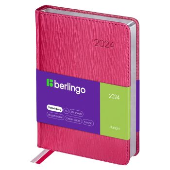 Ежедневник датированный 2024г., А6, 184л., кожзам, Berlingo Ежедневник датированный 2024г., А6, 184л., кожзам, Berlingo