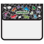 Папка для тетрадей 1 отделение, Först  "Dino" (Динозавры), А5, пластик, на липучке