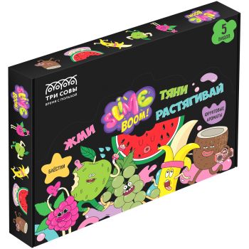 Набор слаймов мини ТРИ СОВЫ Slime boom Набор слаймов мини ТРИ СОВЫ Slime boom