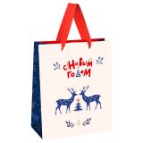 Пакет подарочный 18*23*10см MESHU "Scandi",  матовая ламинация