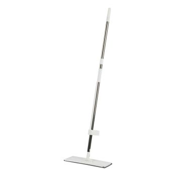 Швабра c отжимом, плоская, OfficeClean Professional, мет. ручка 120 см., две насадки из микрофибры Швабра c отжимом, плоская, OfficeClean Professional, мет. ручка 120 см., две насадки из микрофибры
