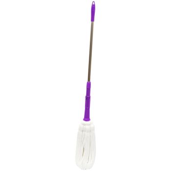 Швабра самоотжимная OfficeClean Professional, телеск. ручка 120см, насадка МОП микрофибра 38см Швабра самоотжимная OfficeClean Professional, телеск. ручка 120см, насадка МОП микрофибра 38см