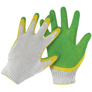 Перчатки х/б 13 класс OfficeClean, эконом, с 2-ным латекс покрытием, цвет ассорти, (42-44г) Перчатки х/б 13 класс OfficeClean, эконом, с 2-ным латекс покрытием, цвет ассорти, (42-44г)