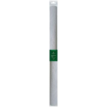 Бумага крепированная Greenwich Line, 50*250см, 22г/м2, серебряная, в рулоне, пакет с европодвесом Бумага крепированная Greenwich Line, 50*250см, 22г/м2, серебряная, в рулоне, пакет с европодвесом