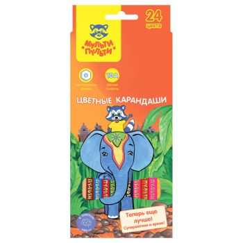Карандаши цветные Мульти-Пульти Карандаши цветные Мульти-Пульти