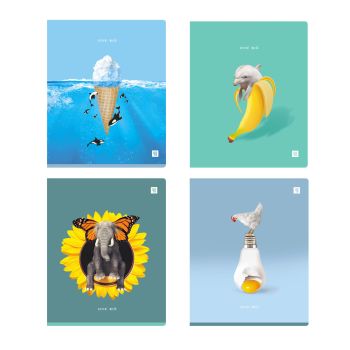 Тетрадь 48л., А5, клетка BG 