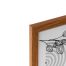 Рамка деревянная (МДФ) 21*30см, OfficeSpace, №1, небьющееся стекло, мокко
