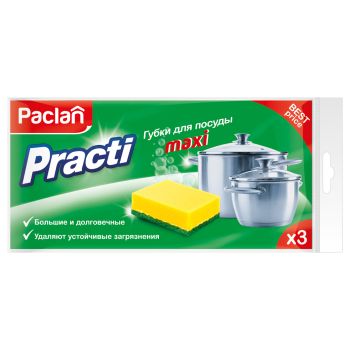 Губки для посуды Paclan Губки для посуды Paclan
