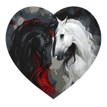 Картина по номерам на фигурном холсте ТРИ СОВЫ Картина по номерам на фигурном холсте ТРИ СОВЫ