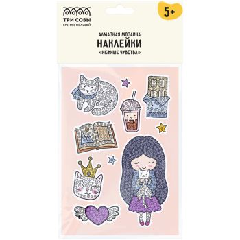 Алмазная мозаика, наклейки ТРИ СОВЫ Алмазная мозаика, наклейки ТРИ СОВЫ
