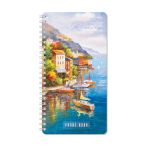 Телефонная книга А5, 80л., на гребне OfficeSpace "Живопись. Ривьера", с высечкой