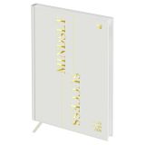 Еженедельник датированный 2026г., А5, 80л., 7БЦ, BG "Mindset. Linen", отд. фольгой 3D