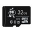 Карта памяти SmartBuy MicroSDHC 32GB UHS-1, Class 10, скорость чтения 95Мб/сек, для видеонаблюдения (с адаптером SD)